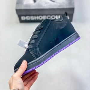 dc shoes street style sneakers black