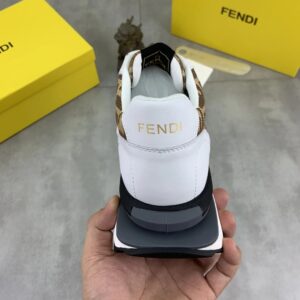fendi new driving shoes white