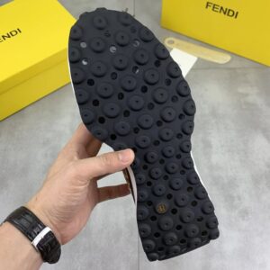 fendi new driving shoes white