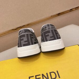 fendi new sneakers black gray