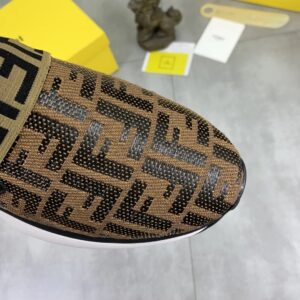 fendi new driving shoes black