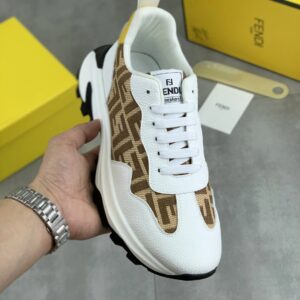 fendi new driving shoes white