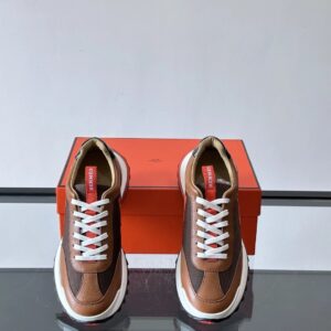 hermes hugo sneakers brown