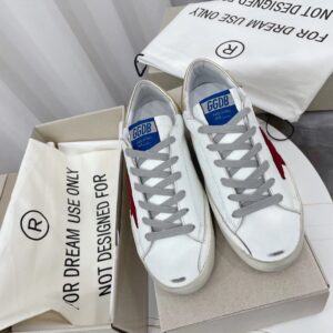 golden goose sstar sneakers red star
