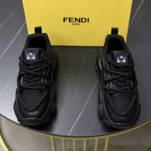 fendi trendy sneakers black