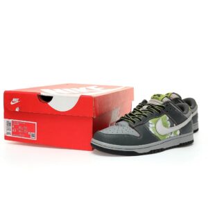 huf x nike sb dunk low city pack grey green