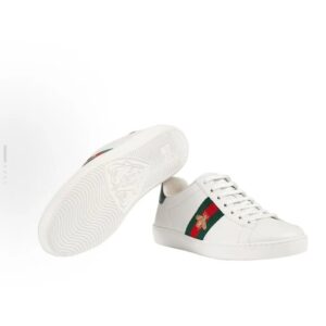 gucci ace embroidered low top sneakers bee embroidery