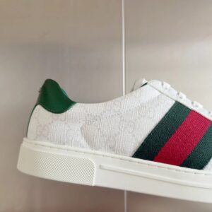 gucci ace bee sneakers white