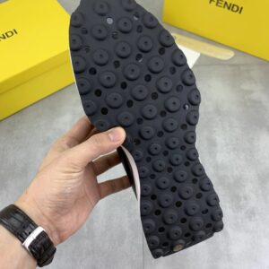 fendi new driving shoes black