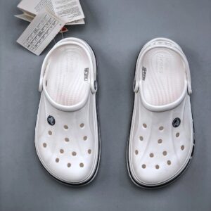 crocs classic white clogs