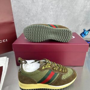 gucci re motion sneakers green