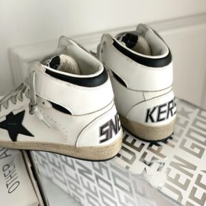 golden goose sky star high top sneakers black