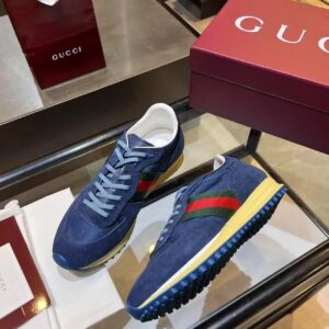 gucci re motion sneakers navy