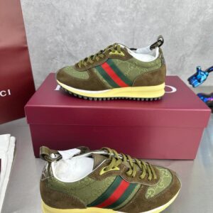 gucci re motion sneakers green