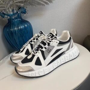 dolce & gabbana sneakers silver