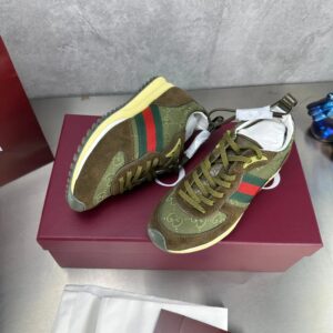 gucci re motion sneakers green