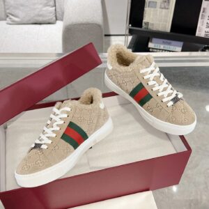 gucci ace sneakers beige