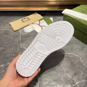 nike x air gucci premium sneakers white