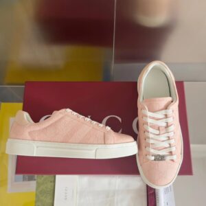 gucci ace bee sneakers pink