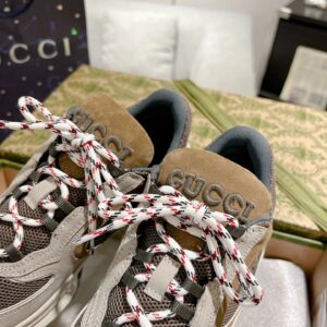 gucci run sneakers grey