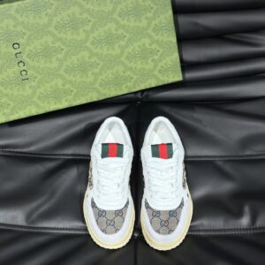 gucci re web sneakers gray