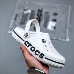 crocs classic white clogs