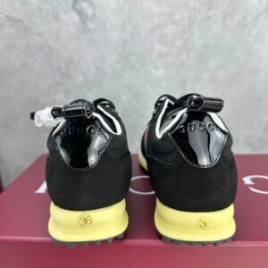 gucci re motion sneakers black