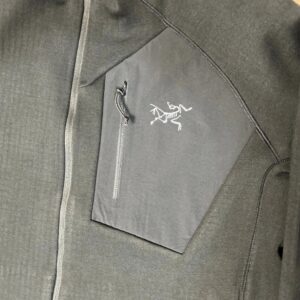 arc'teryx fleece jacket multi color