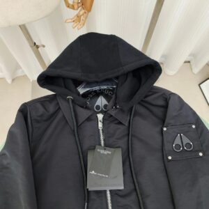 moose knuckles black jacket