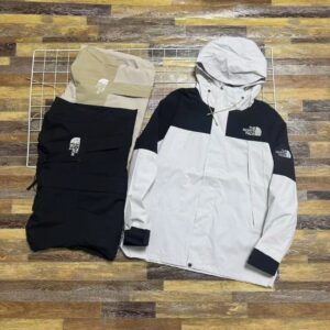 the north face multi color jacket