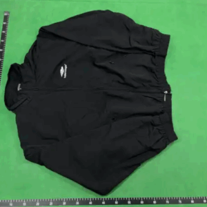 balenciaga dual ring jacket black