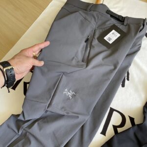 arc'teryx performance pants, multicolor