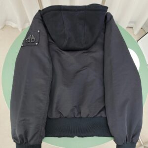 moose knuckles black jacket