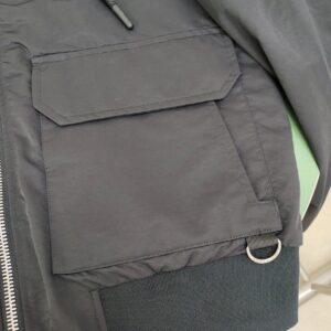 moose knuckles black jacket