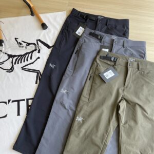 arc'teryx performance pants, multicolor