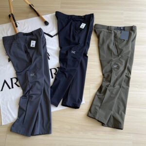 arc'teryx performance pants, multicolor