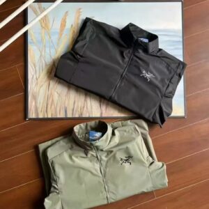 arc'teryx lightweight jacket black, green