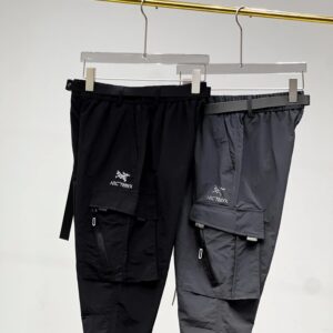 arc'teryx outdoor tech pants black, grey