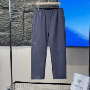 arc'teryx breathable pants, black/grey