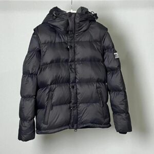 burberry heavy duty jacket （black and beige ）