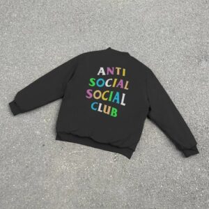 anti social club black jacket
