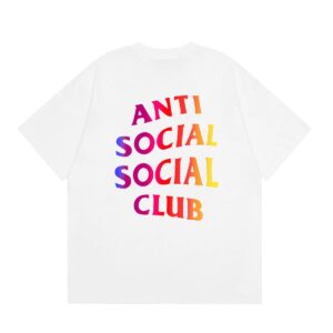 anti social club tee black
