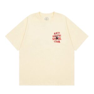 anti social social club tee black
