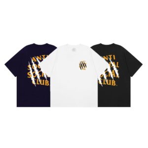 anti social t shirt multi color