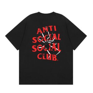 anti social social club tee black