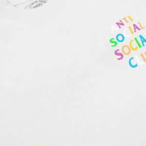 anti social club tee multicolor