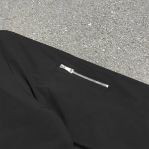 assc graphic bomber jacket black