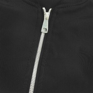 assc black flight jacket