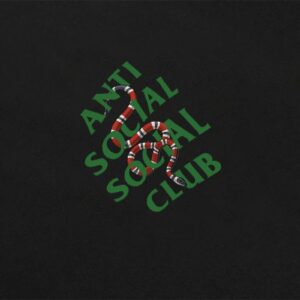 anti social club assc t shirt multi
