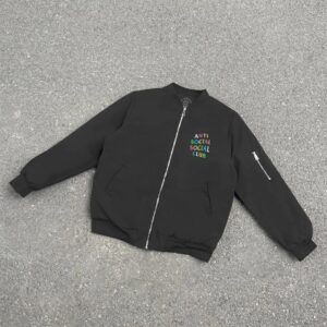 anti social club black jacket